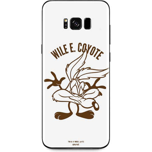 Looney Tunes Wile E Coyote Big Head Galaxy S8 Plus Skin